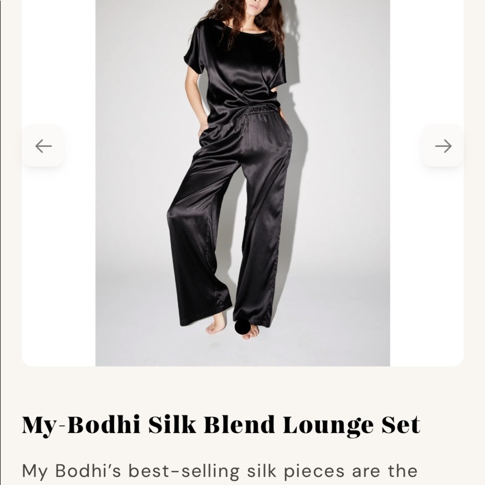 COPY - My Bodhi Silk Blend Lounge Set (4 sets available, see details below.)